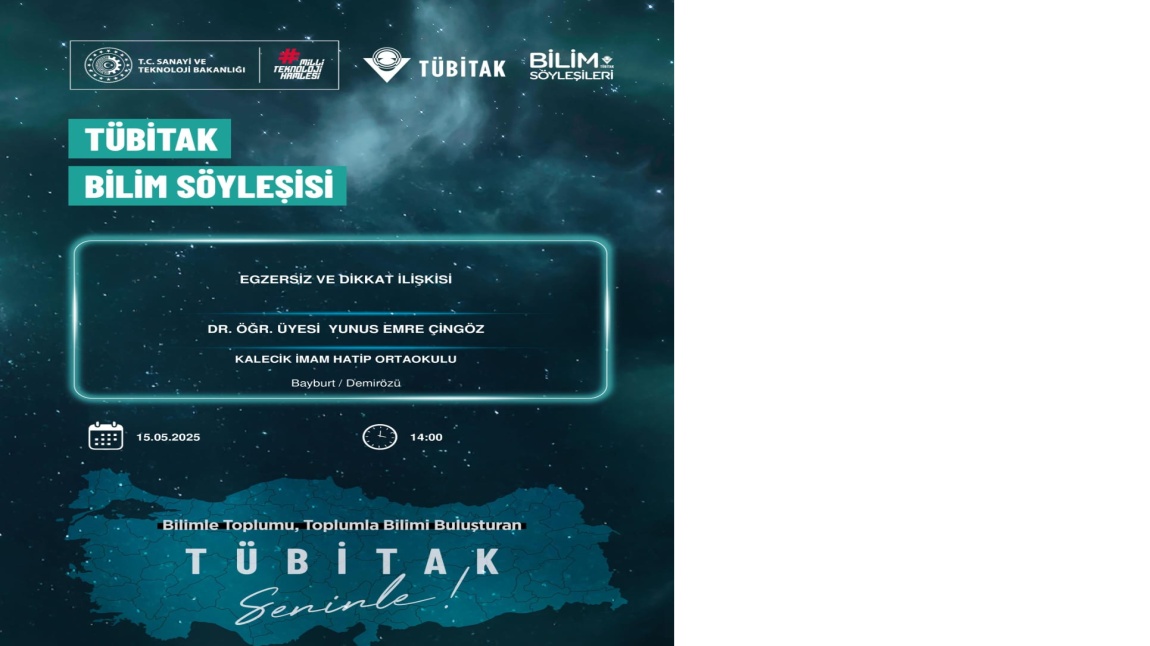 TÜBİTAK BİLİM SÖYLEŞİLERİ